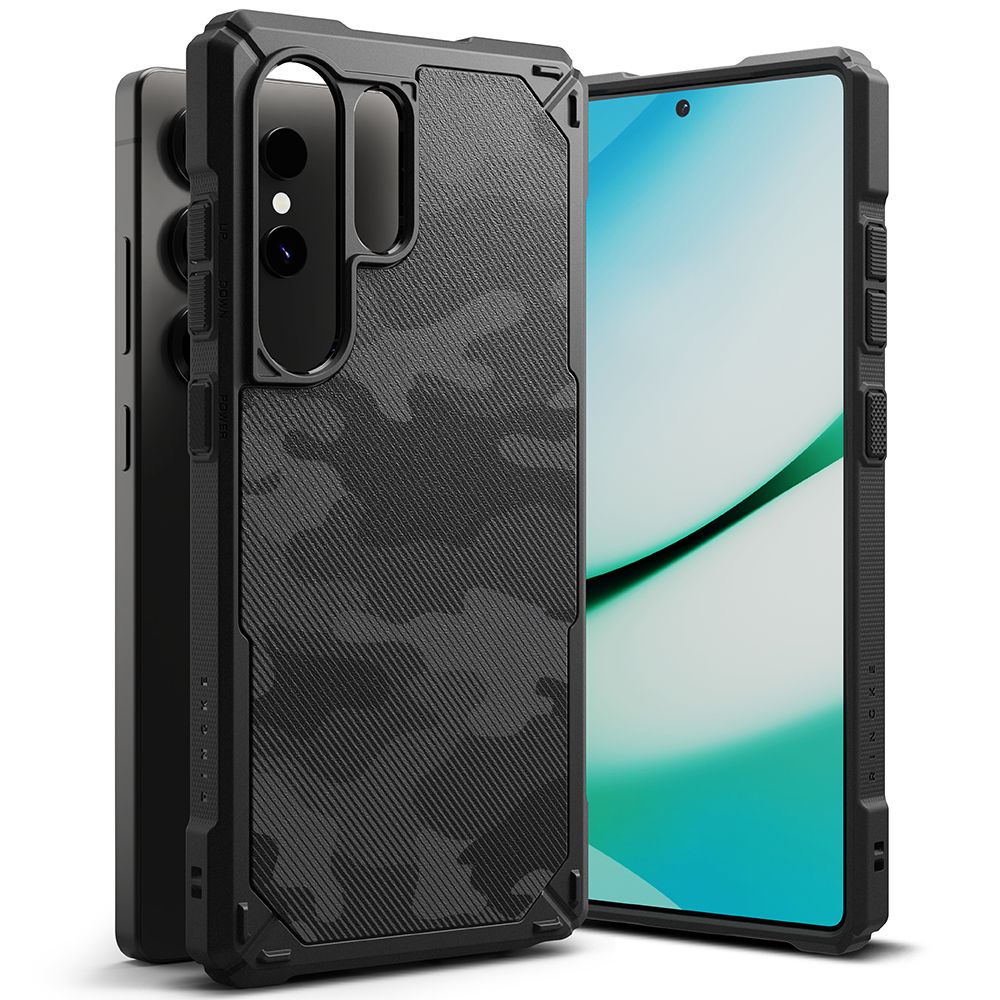 COQUE RINGKE RUGGED GEAR GALAXY S25 ULTRA CAMO NOIR