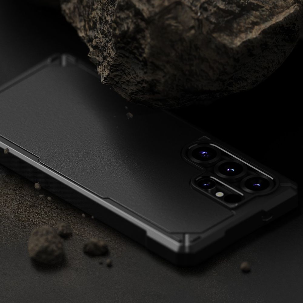 COQUE RINGKE RUGGED GEAR MAGNETIQUE MAGSAFE GALAXY S25 ULTRA NOIR