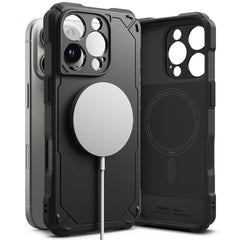 COQUE RINGKE RUGGED GEAR MAGNETIQUE MAGSAFE IPHONE 16 PRO MAX NOIR