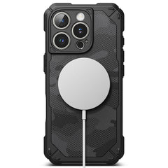 COUVERTURE RINGKE RUGGED GEAR MAGNETIQUE MAGSAFE IPHONE 16 PRO MAX CAMOUFLAGE NOIR