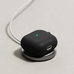 COQUE RINGKE SILICONE APPLE AIRPODS 4 NOIRE