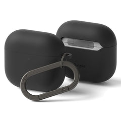 COQUE RINGKE SILICONE APPLE AIRPODS 4 NOIRE