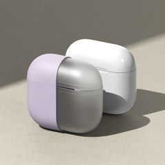 COQUE RINGKE SILICONE APPLE AIRPODS 4 STONE