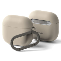 COQUE RINGKE SILICONE APPLE AIRPODS 4 STONE