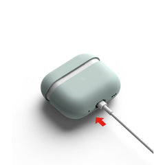 COQUE RINGKE SILICONE APPLE AIRPODS PRO 1 / 2 SEAFOAM