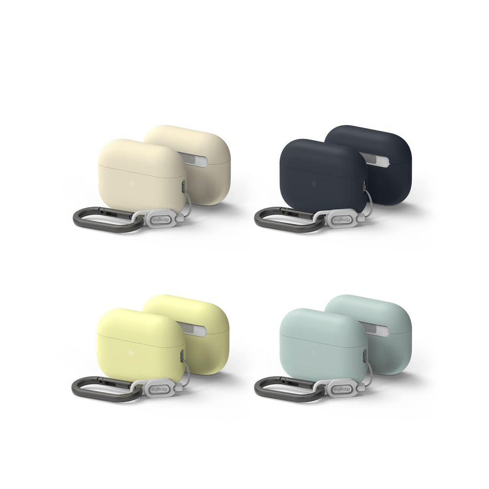 COQUE RINGKE SILICONE APPLE AIRPODS PRO 1 / 2 SEAFOAM