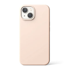 COQUE RINGKE SILICONE IPHONE 14 PLUS SABLE ROSE