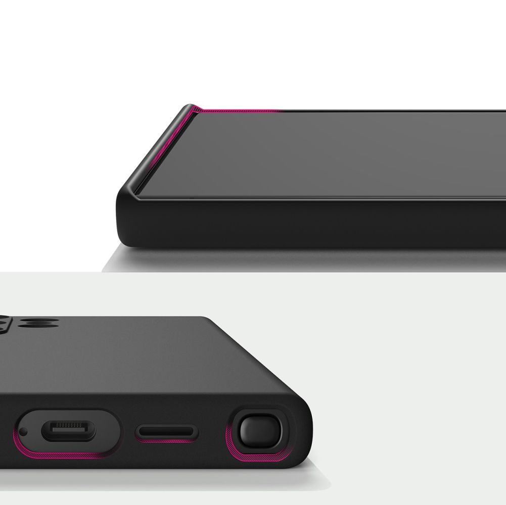 COQUE RINGKE SILICONE MAGNETIQUE MAGSAFE GALAXY S24 ULTRA NOIRE