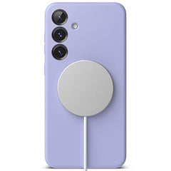COUVERCLE RINGKE SILICONE MAGNETIQUE MAGSAFE GALAXY S25+ PLUS LAVANDE