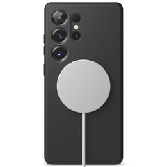 COQUE RINGKE SILICONE MAGNETIQUE MAGSAFE GALAXY S25 ULTRA NOIR