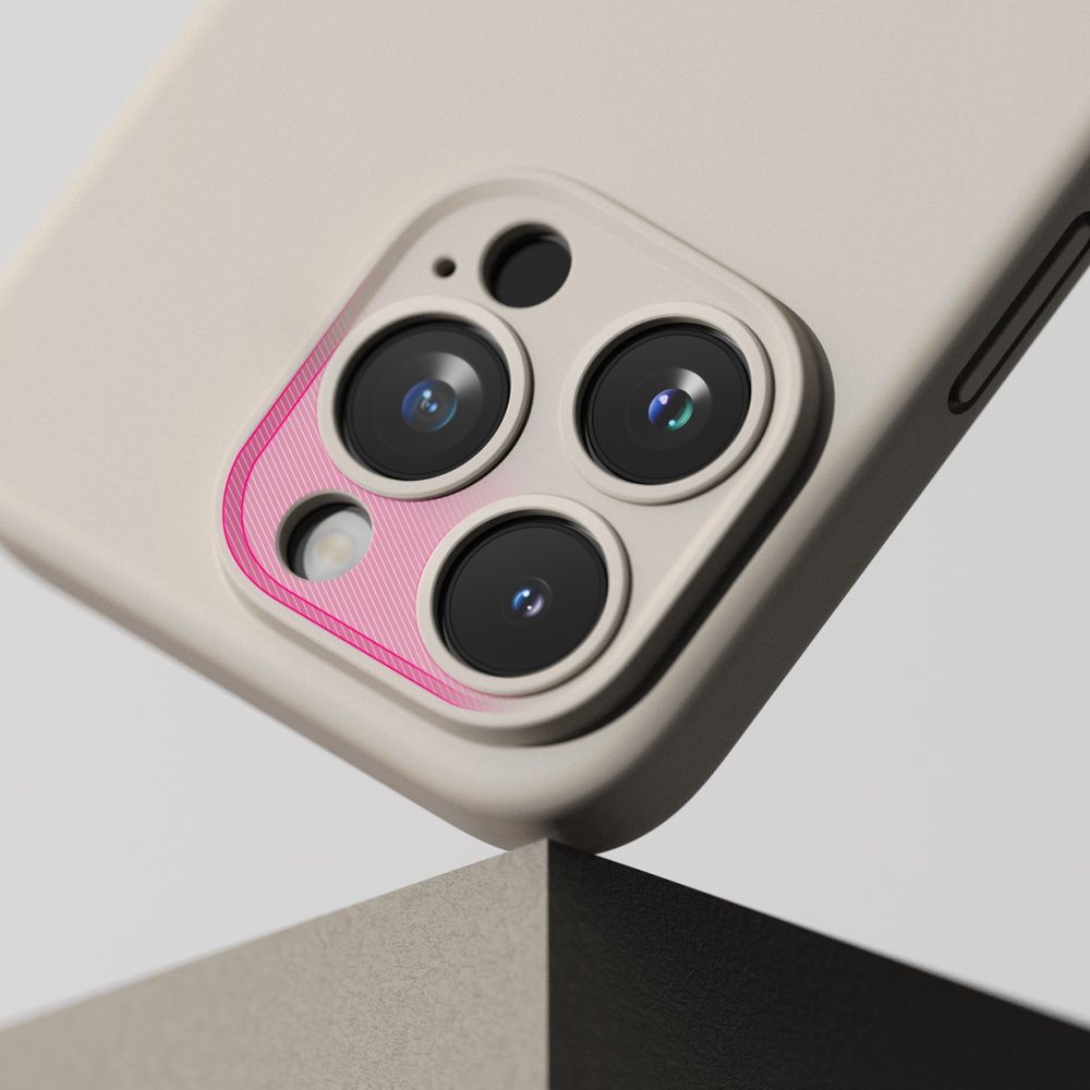 COQUE RINGKE SILICONE MAGNETIQUE MAGSAFE IPHONE 15 PRO STONE