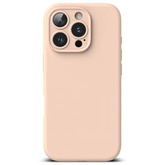 COQUE POUR IPHONE 16 PRO MAX RINGKE SILICONE MAGNETIQUE MAGSAFE SABLE ROSE