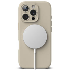 COQUE POUR IPHONE 16 PRO RINGKE SILICONE MAGNETIQUE MAGSAFE STONE