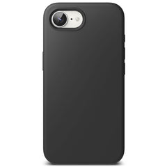 COQUE RINGKE SILICONE MAGNETIQUE MAGSAFE IPHONE 16E NOIRE