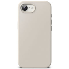 COQUE RINGKE SILICONE MAGNETIQUE MAGSAFE IPHONE 16E STONE