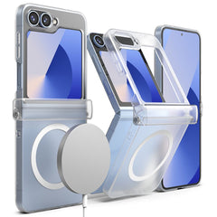RINGKE SLIM HINGE MAGNETIQUE MAGSAFE GALAXY Z FLIP 6 MATTE TRANSPARENT