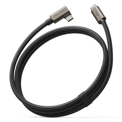 CÂBLE RINGKE USB 3.2 GEN 2X2 TYPE-C À 90 DEGRÉS PD240W 100CM NOIR