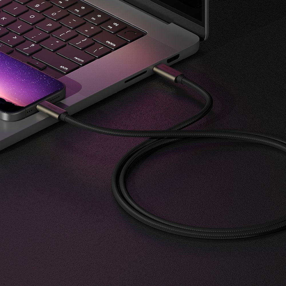 CÂBLE USB 3.2 GEN 2X2 TYPE-C RINGKE PD240W 100CM NOIR