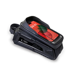 SAC À DOS UNIVERSEL POUR VÉLO AVEC SUPPORT TÉLÉPHONE SAKWA TECH-PROTECT V2 MONTAGE UNIVERSEL "L" NOIR