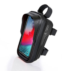 SAC À VÉLO UNIVERSEL AVEC SUPPORT TÉLÉPHONE SAKWA TECH-PROTECT V2 MONTAGE UNIVERSEL ”M” NOIR