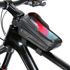 SAC À VÉLO UNIVERSEL AVEC SUPPORT TÉLÉPHONE SAKWA TECH-PROTECT V2 MONTAGE UNIVERSEL ”M” NOIR