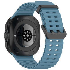 BRACELET EN SILICONE POUR SAMSUNG GALAXY WATCH ULTRA (47 MM) HEYBAND SPORTY BLEU CLAIR