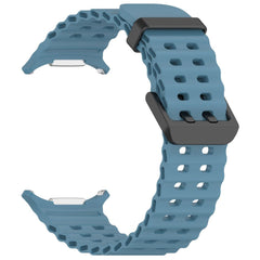 BRACELET EN SILICONE POUR SAMSUNG GALAXY WATCH ULTRA (47 MM) HEYBAND SPORTY BLEU CLAIR
