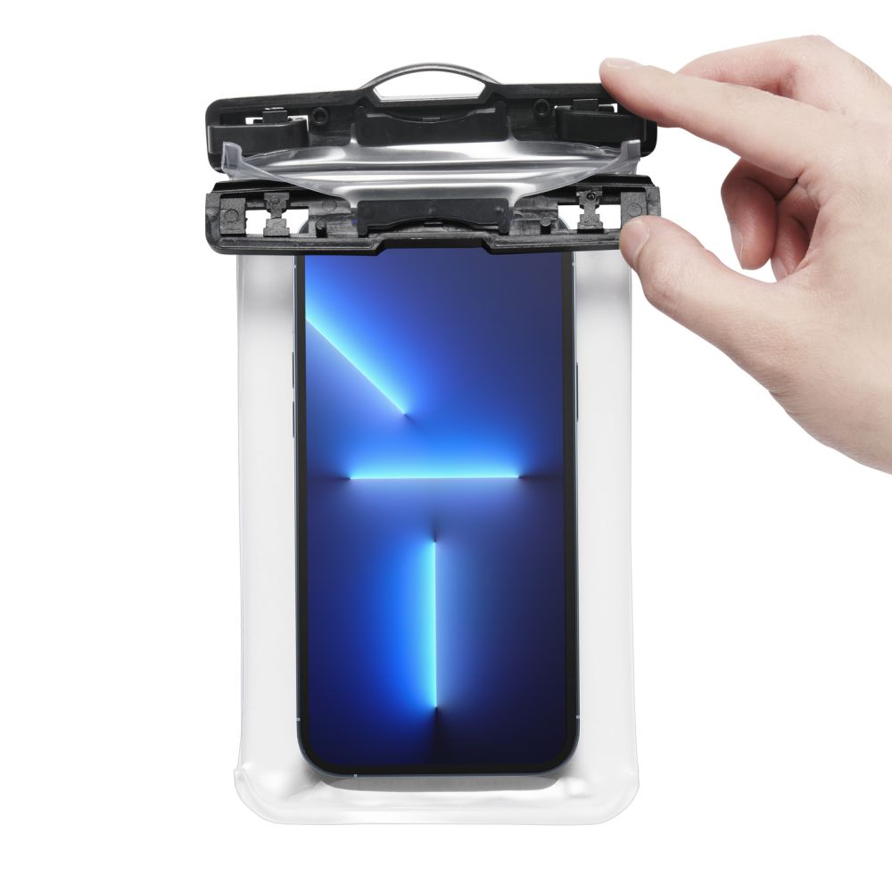 COQUE ÉTANCHE SPIGEN A601 COQUE ÉTANCHE UNIVERSELLE TRANSPARENTE