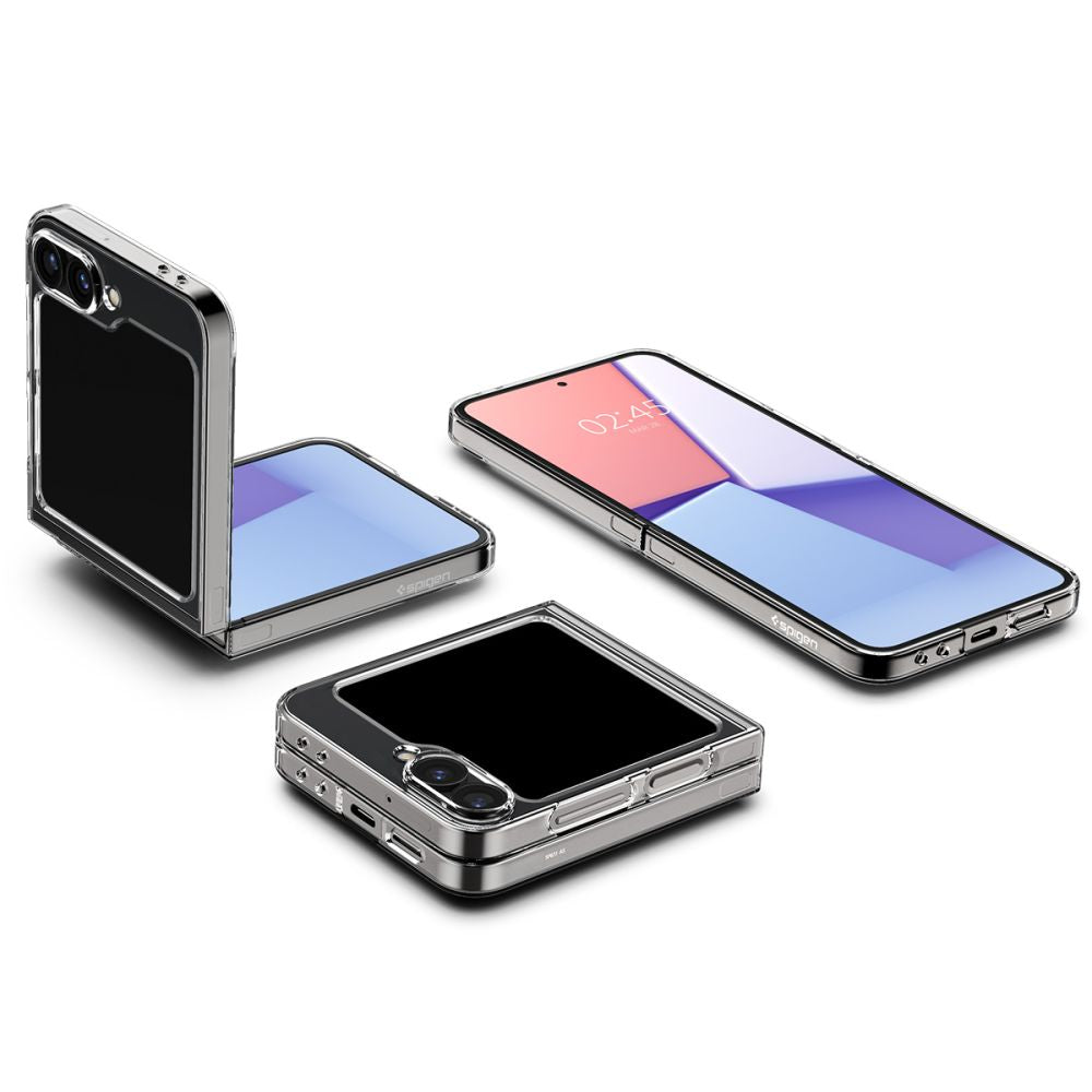 COQUE POUR SAMSUNG GALAXY Z FLIP 6 SPIGEN AIRSKIN CRYSTAL CLEAR