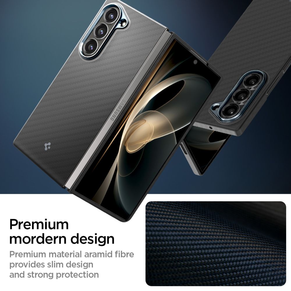 COQUE SPIGEN AIRSKIN GALAXY Z FOLD 6 ARAMIDE NOIRE