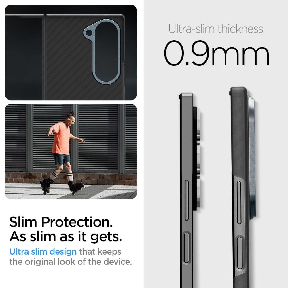 COQUE SPIGEN AIRSKIN GALAXY Z FOLD 6 ARAMIDE NOIRE