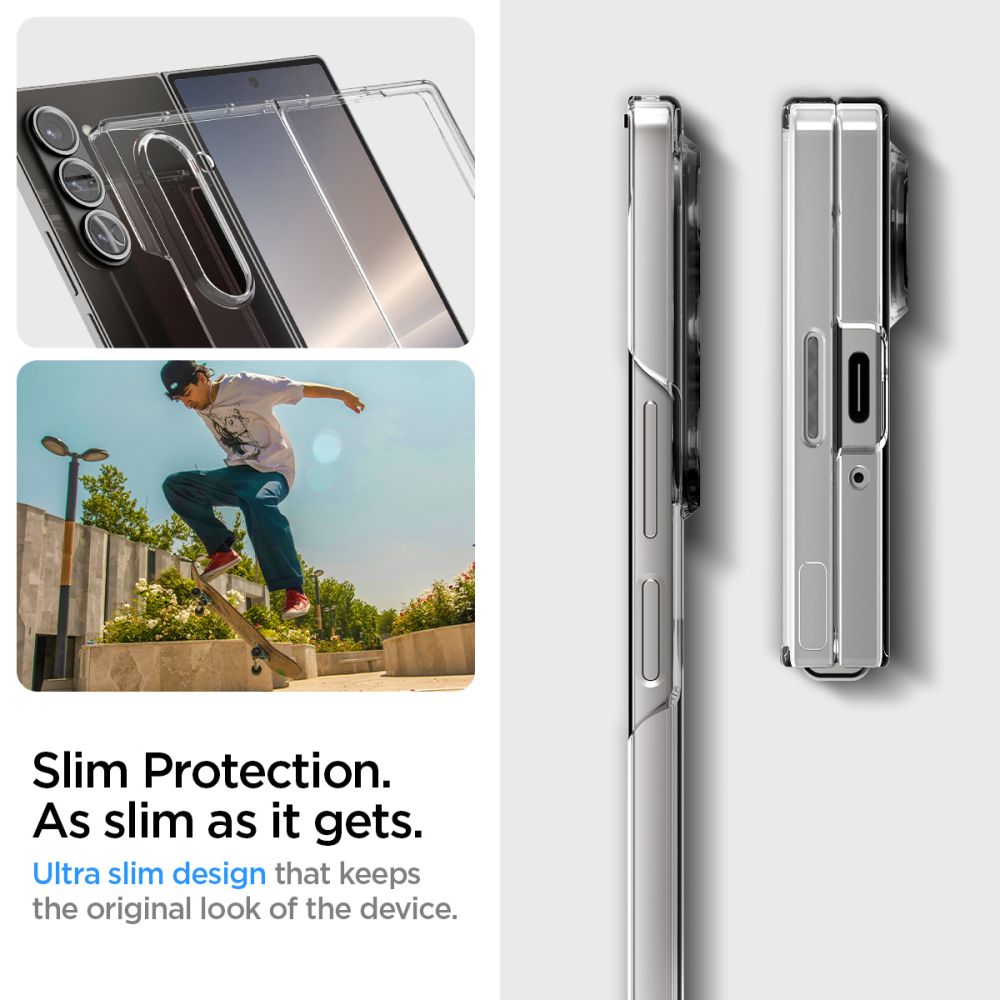 COQUE POUR SAMSUNG GALAXY Z FOLD 6 SPIGEN AIRSKIN CRYSTAL CLEAR