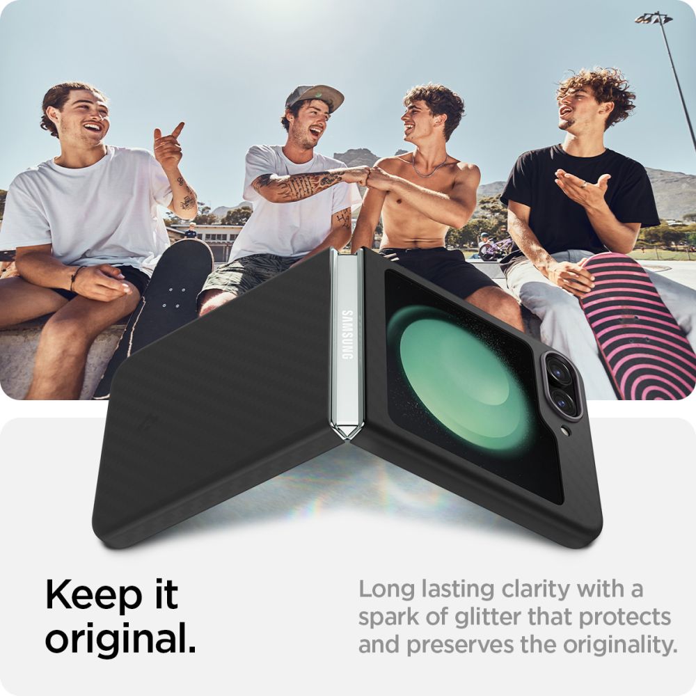 COQUE SPIGEN AIRSKIN "PRO" GALAXY Z FLIP 5 NOIRE