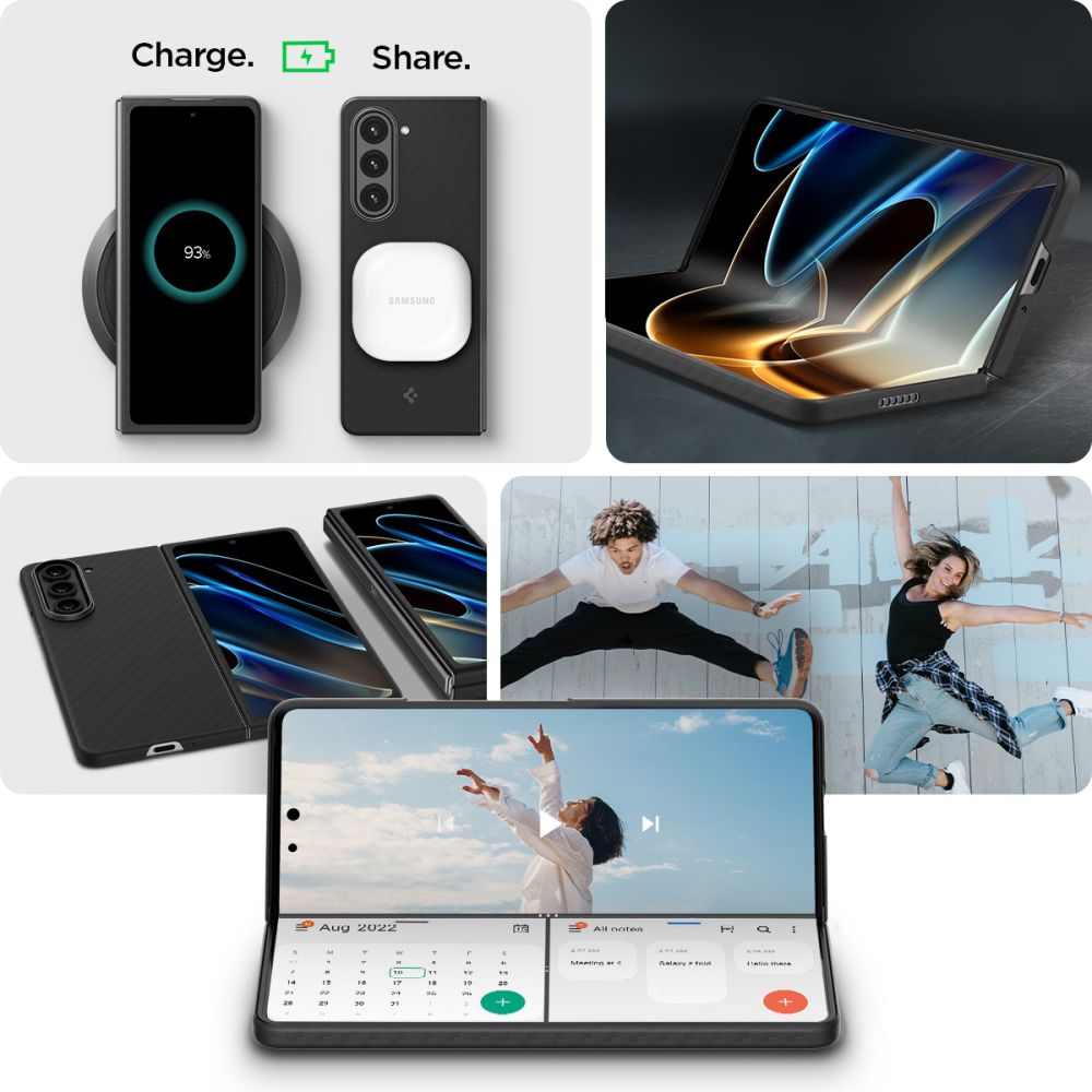 COQUE SPIGEN AIRSKIN "PRO" GALAXY Z FOLD 5 NOIRE