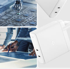 SPIGEN ARCSTATION PRO GAN-1402 CHARGEUR RÉSEAU 2 PORTS 140W BLANC