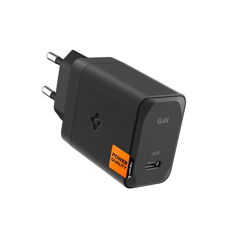 SPIGEN ARCSTATION PRO GAN-651 CHARGEUR RÉSEAU 1 PORT 65W + CÂBLE TYPE-C NOIR