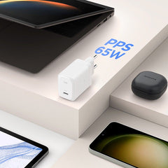SPIGEN ARCSTATION PRO GAN-651 CHARGEUR RÉSEAU 1 PORT 65W + CÂBLE TYPE-C NOIR