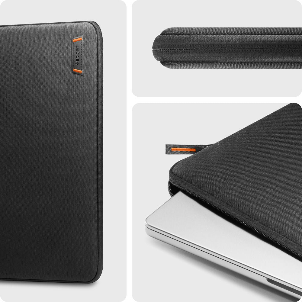 SAC SPIGEN BASIC POUCH ORDINATEUR PORTABLE 13-14 NOIR