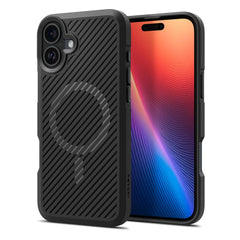 COQUE SPIGEN CORE ARMOR MAG MAGSAFE IPHONE 16 NOIR MAT