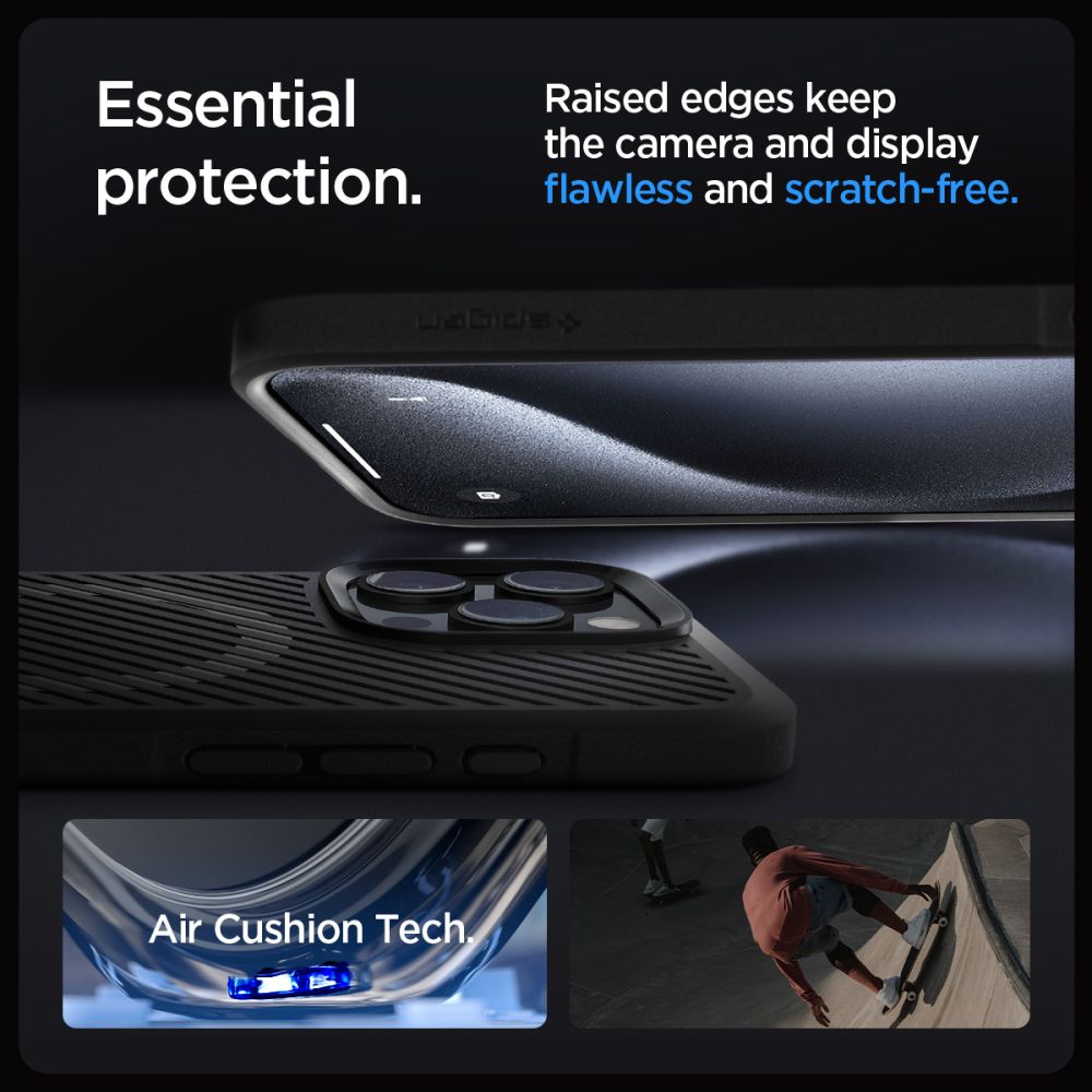 COQUE SPIGEN CORE ARMOR MAG MAGSAFE IPHONE 16 PRO MAX NOIR MAT
