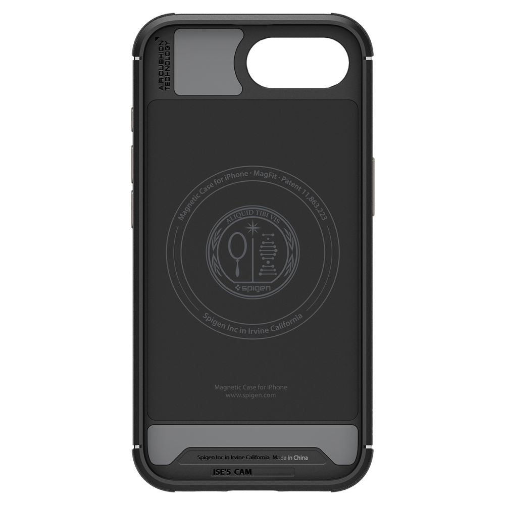 COQUE SPIGEN CORE ARMOR MAG MAGSAFE IPHONE 16E NOIR MAT