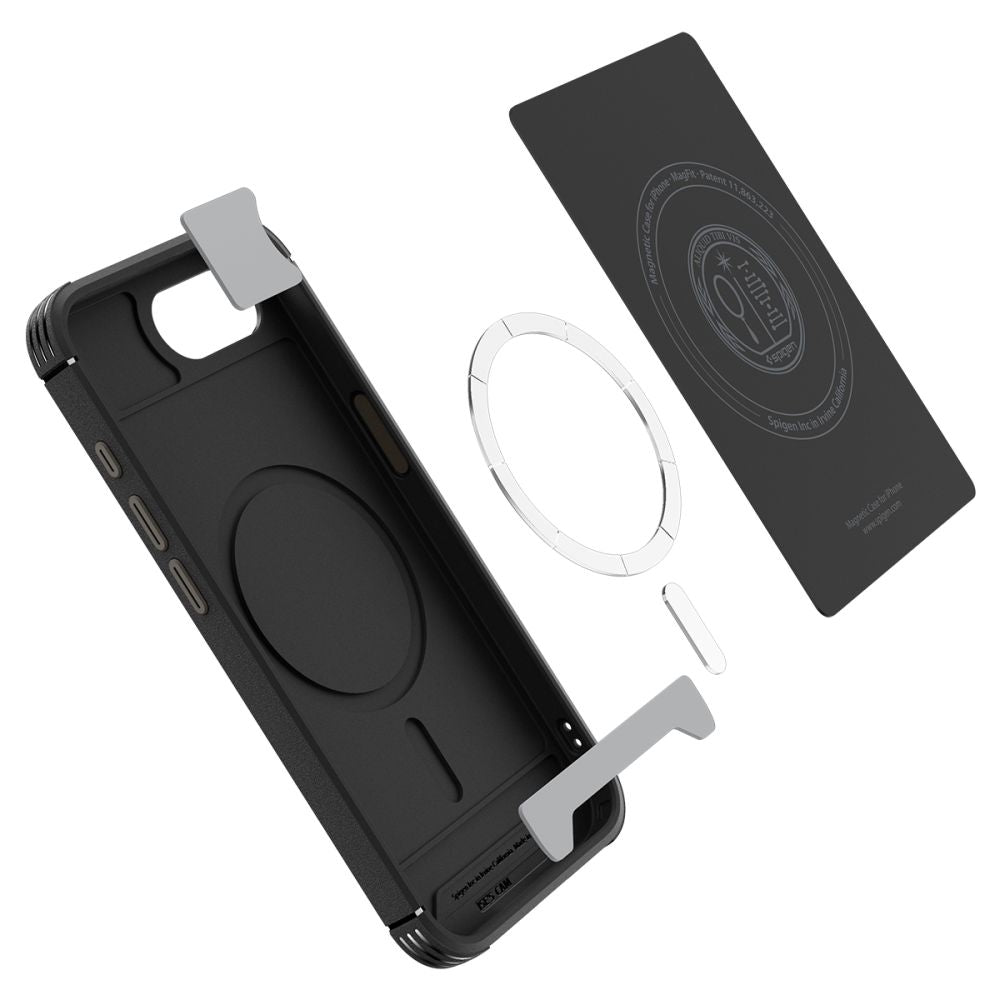 COQUE SPIGEN CORE ARMOR MAG MAGSAFE IPHONE 16E NOIR MAT