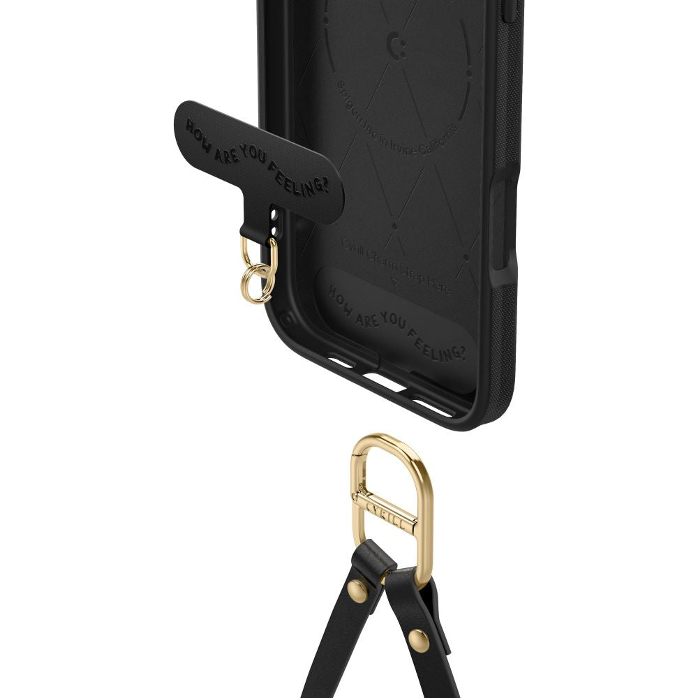 COQUE SPIGEN CYRILL KAJUK CLASSIC CHARM MAG MAGSAFE IPHONE 16 PRO NOIR