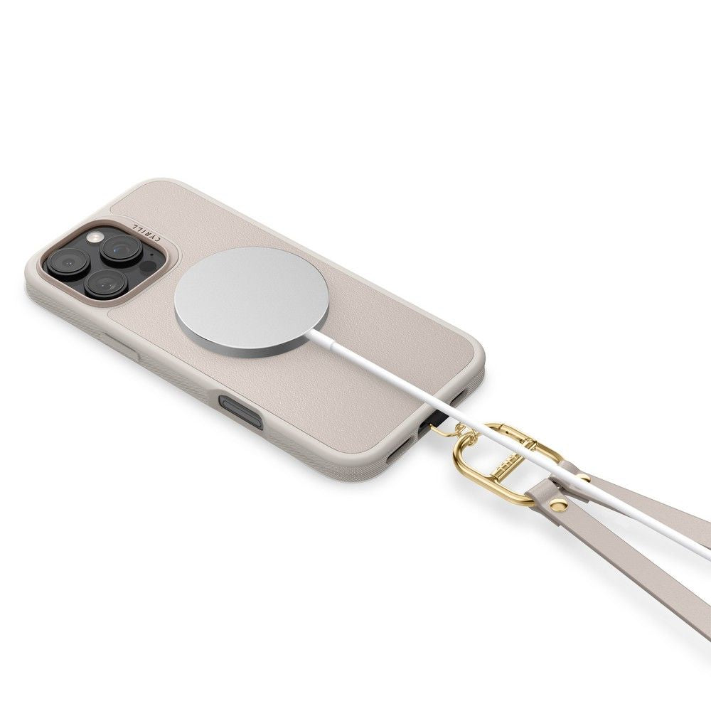 COQUE SPIGEN CYRILL KAJUK CLASSIC CHARM MAG MAGSAFE IPHONE 16 PRO CRÈME