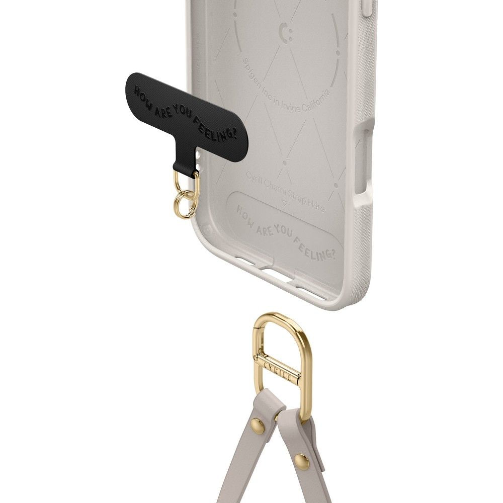 COQUE SPIGEN CYRILL KAJUK CLASSIC CHARM MAG MAGSAFE IPHONE 16 PRO CRÈME