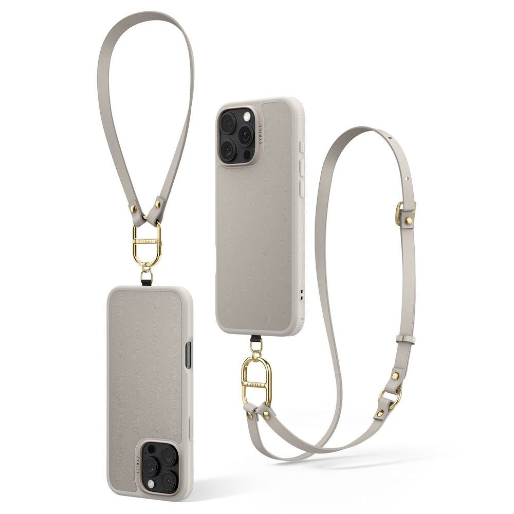 COQUE SPIGEN CYRILL KAJUK CLASSIC CHARM MAG MAGSAFE IPHONE 16 PRO CRÈME
