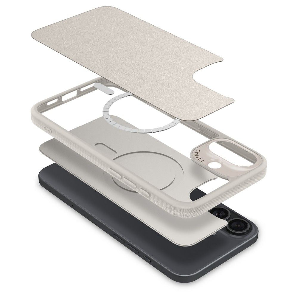COQUE SPIGEN CYRILL KAJUK MAG MAGSAFE IPHONE 16 CRÈME