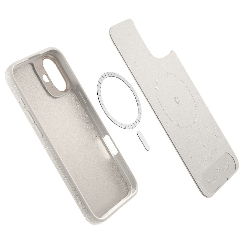COQUE SPIGEN CYRILL KAJUK MAG MAGSAFE IPHONE 16 CRÈME