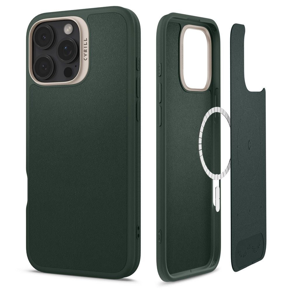 COQUE SPIGEN CYRILL KAJUK MAG MAGSAFE IPHONE 16 PRO MAX VERT FORESTIER