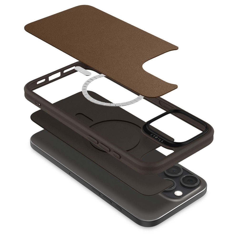 COQUE SPIGEN CYRILL KAJUK MAG MAGSAFE IPHONE 16 PRO MAX MARRON SELLE